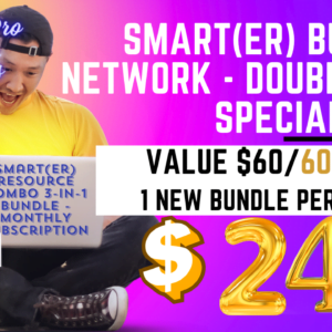 SMART(ER) Network Resources 3 in 1 Monthly Subscription Bundle Offer Sale Banner