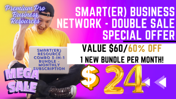 SMART(ER) Network Resources 3 in 1 Monthly Subscription Bundle Offer Sale Banner