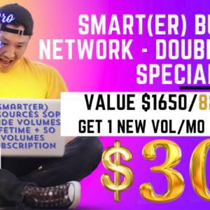 SMART(ER) Business Network SOP Guide Volumes Lifetime Plus 50 Volumes Special Offer Sale