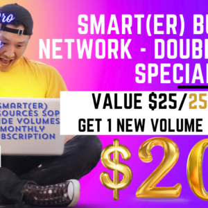 SMART(ER) Business Network Resources - SOP Guide Volume Monthly Subscription Sale Banner