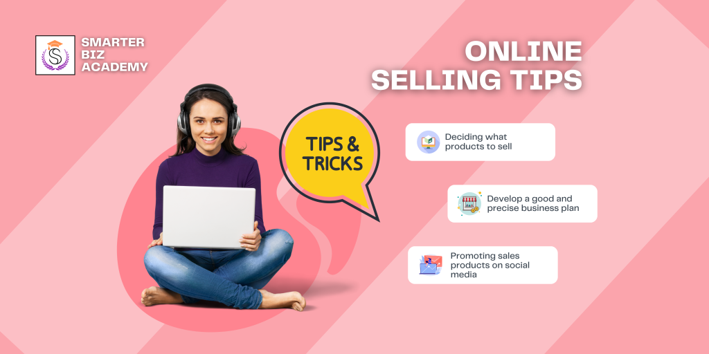 Online Selling Tips & Trick Facebook Post (Banner Landscape)
