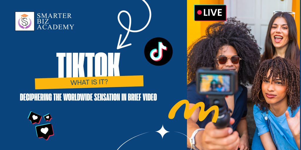 Blue And White Modern Social Media Content Plan Presentation (Banner Landscape)